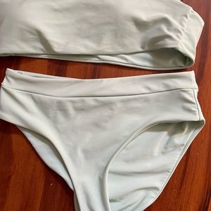 Mint green shein Bikini size medium